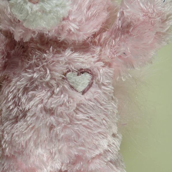 Build-A-Bear Pink Cat Plush Toy with Heart Charm - 8" Stuffed Animal - Picture 13 of 16